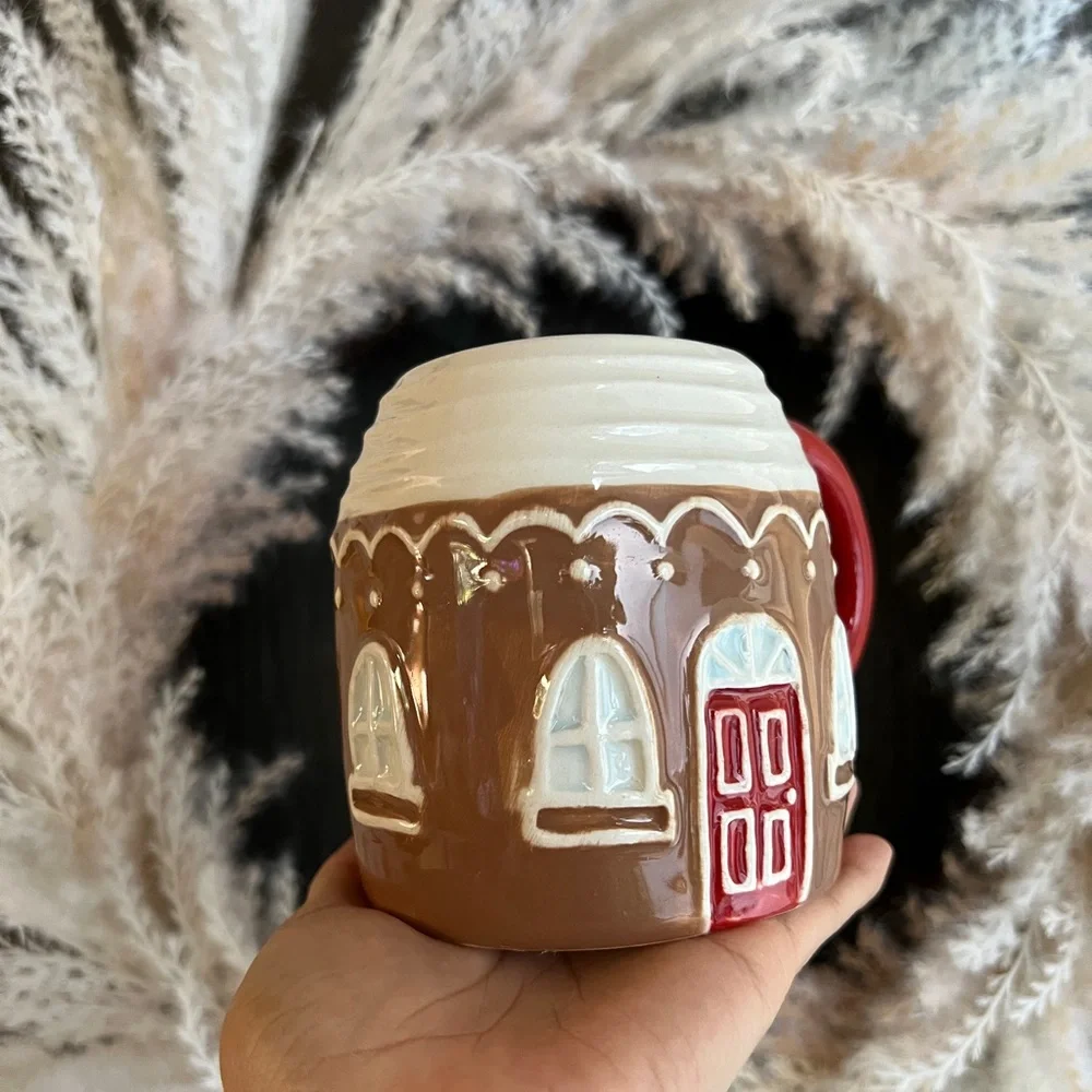 ✨NEW🎄Target Wondershop 2022 Christmas Gingerbread House Mug🎁